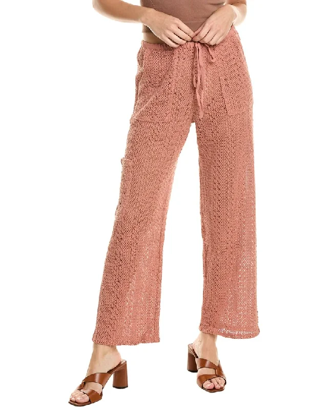 Women's Comfortable Garments New Arrivals Splendid Finley Crochet Pant