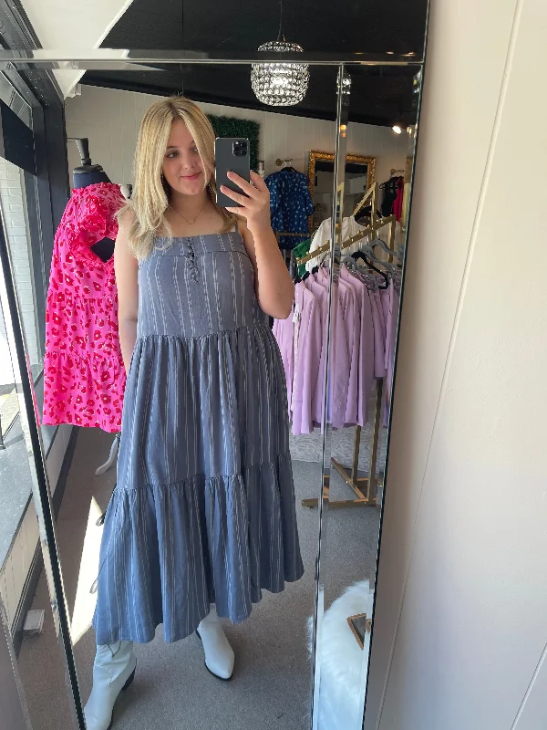 Women's Clothing For Outdoor Events Fashion Deal Pretty Girl Midi Dress