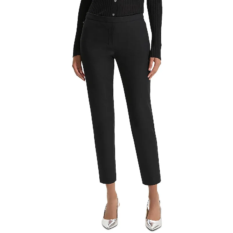 Casual Attire For Women Budget Saver Womens High Rise Solid Ankle Pants