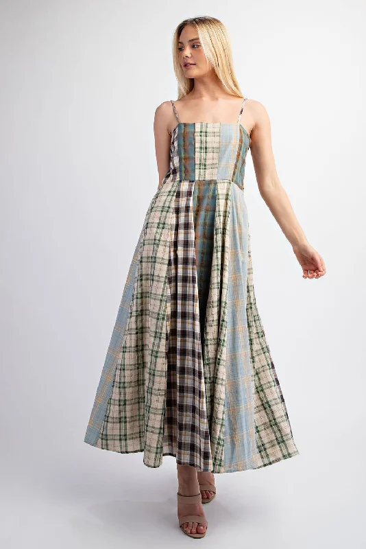 Women's Holiday Clothes Vintage Elegance TEXTURED MIDI DRESS