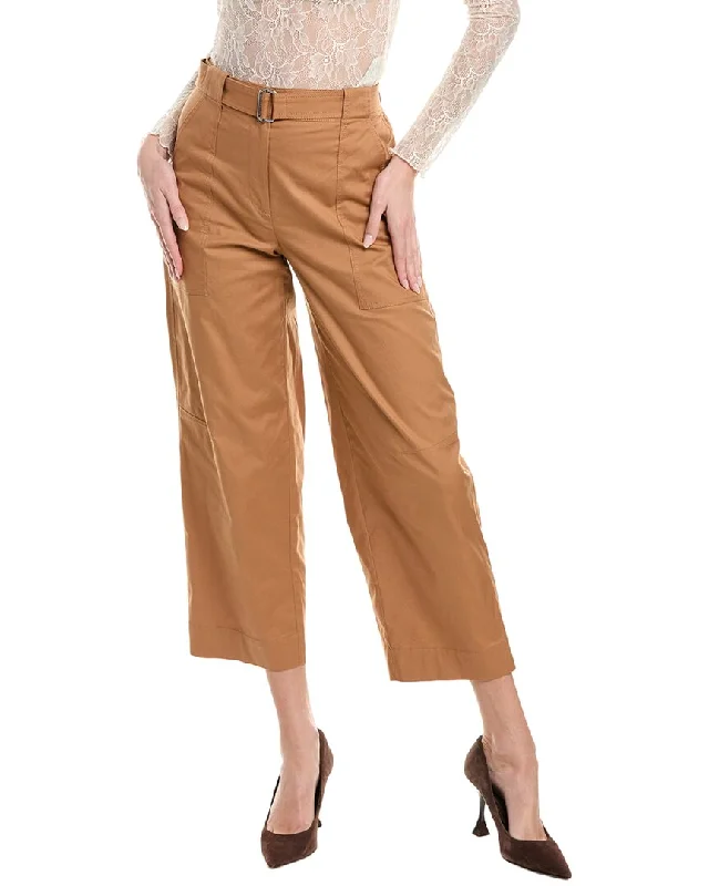 Affordable Luxury Women's Apparel Sleek Design SIMKHAI Jenny Belted Crop Pant