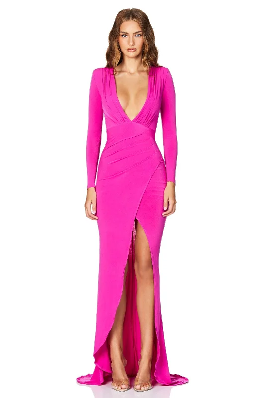 Women's Holiday Clothing Feminine Charm FARRAH GOWN