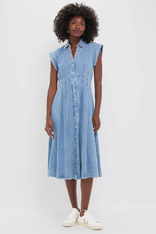 Women's Floral Print Outfit New In This Season Pebel Stone Ruben Midi Dress