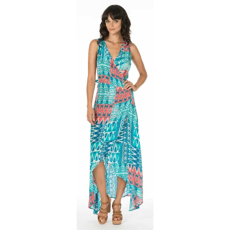 Casual Chic Annette Aqua Dress