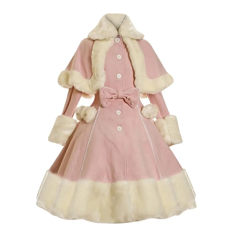 Women's Trendy Casual Clothes Winter Princess Dress Coat
