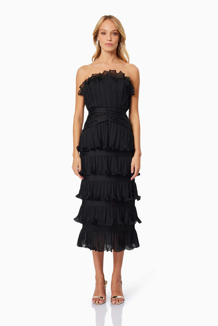 Women's Clothes For The Office Casual Weekend Relaxed Style MAYA MIDI DRESS