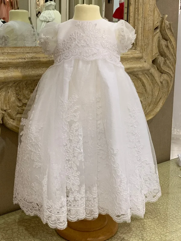 Women's Athletic Garments Seasonal Fashion White Christening Gown