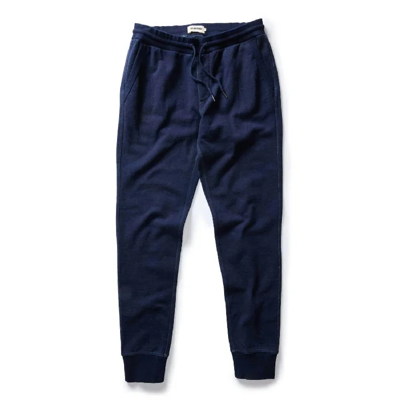 Women's Plus-Size Outfit Limited Time Offer Sunset Jogger Pants In Indigo Terry