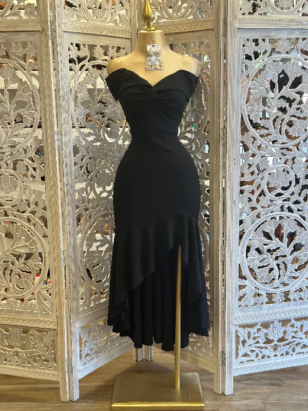 Refresh Your Wardrobe For Less This Weekend Off Shoulder Ruffle Draped Dress