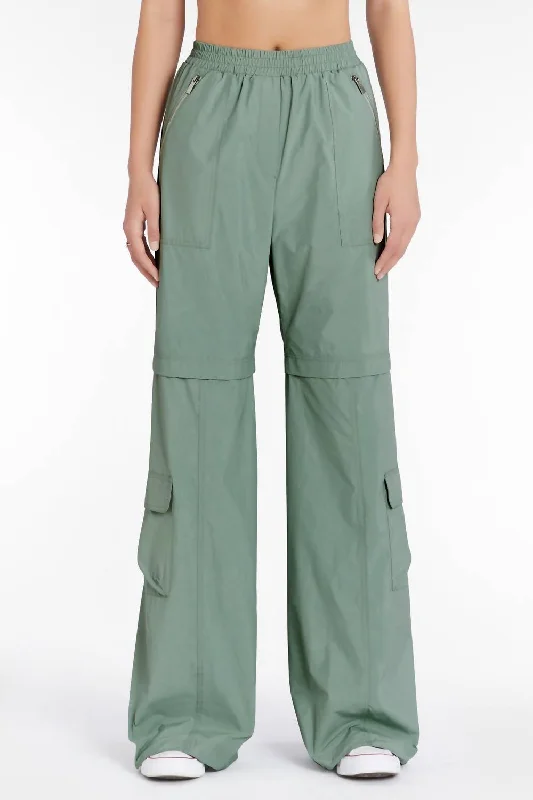 Women's Outdoor Activity Garments Season Offer Gia Wide Leg Pants In Sage