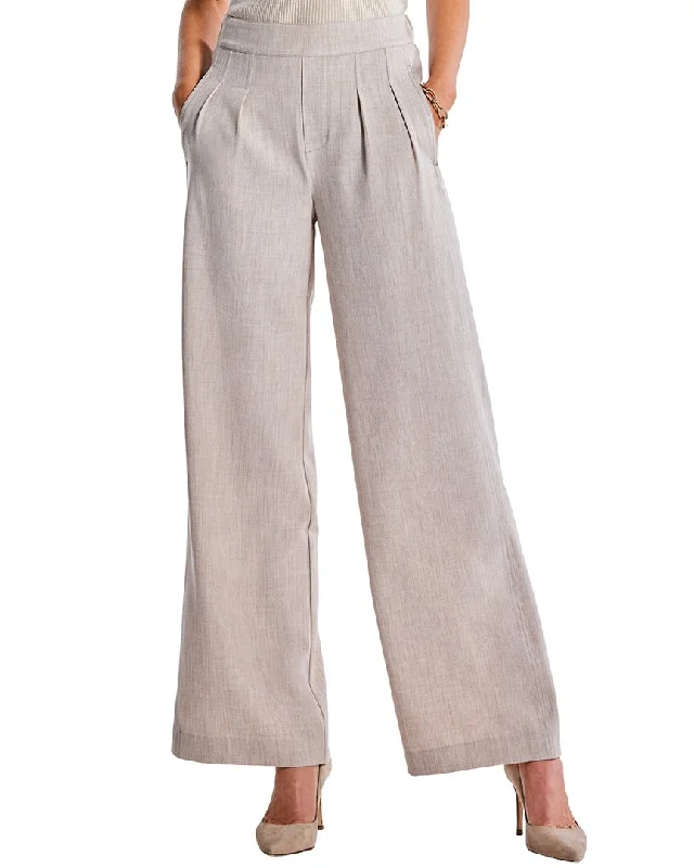 Chic Women's Outfit Spring Wardrobe NIC + ZOE Bi-Stretch Twill Wide-Leg Pant
