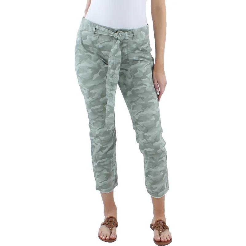 Women's Evening Wear Attire Essentials On Sale Womens Camo Utility Cropped Pants