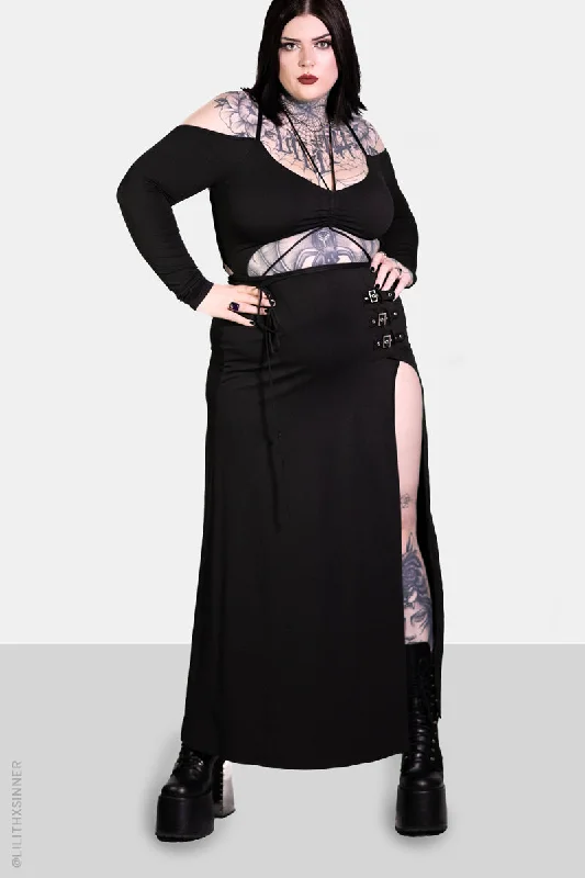 Women's Outdoor Attire Elegant Simplicity Wardrobe Spiritbound Maxi Dress