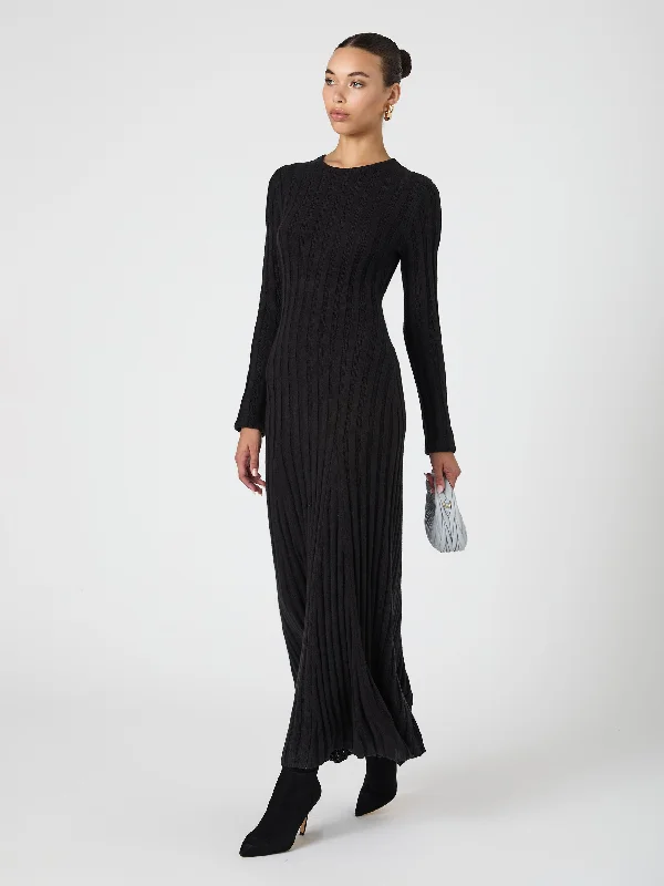 Classic Women's Apparel Classic Appeal Babysoft Long Sleeve Midi Dress