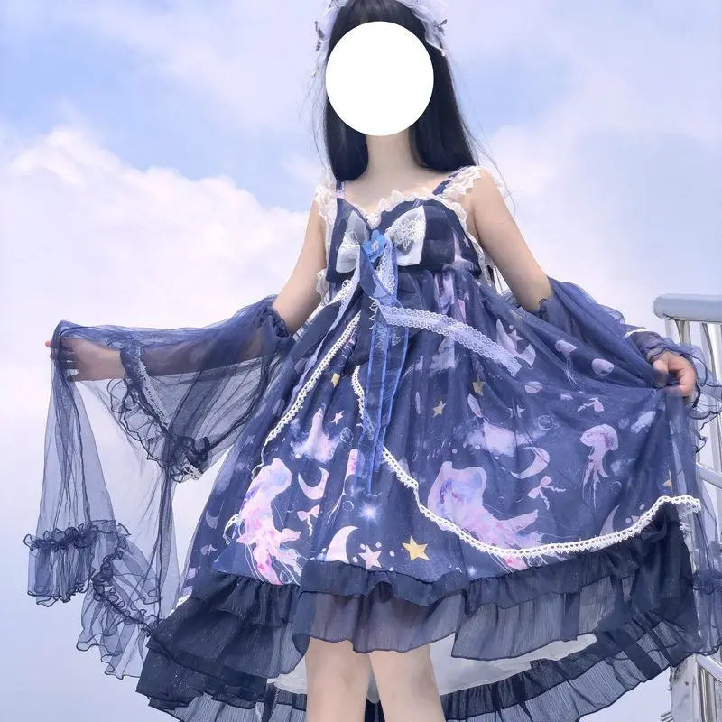 Classic Women's Apparel Majestic Jellyfish Dress
