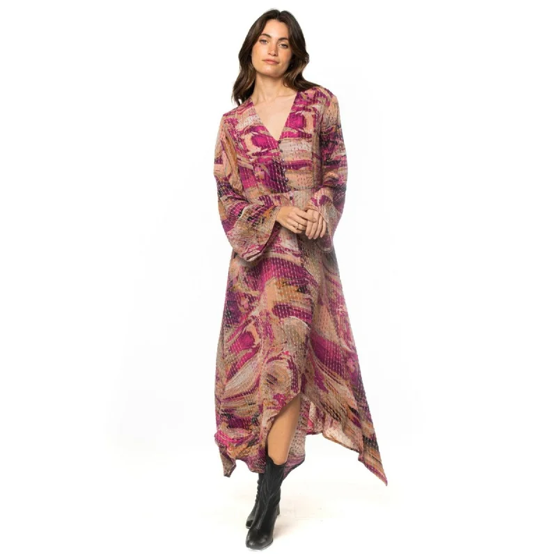 Women's High-Fashion Outfit Clara Berry Dress