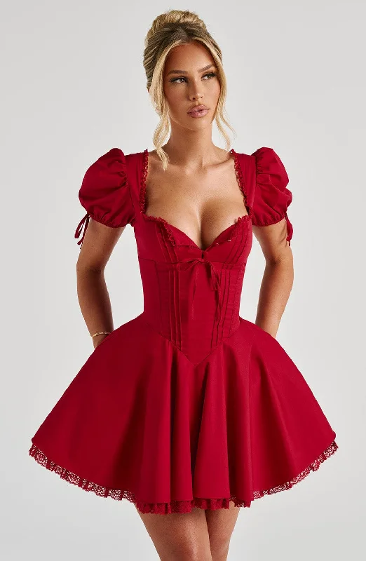 Women's Professional Attire Flash Deals Annie Mini Dress - Red