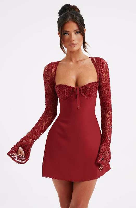 Women's Clothes For Special Occasions Discover Now Jacinta Mini Dress - Red
