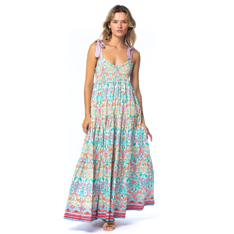 Special Offer Mahila x Tolani: Perse Peacock Dress