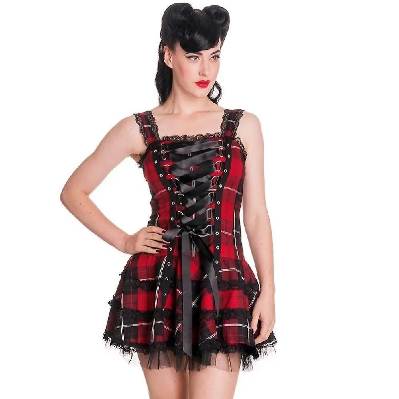 The Sale You'Ve Been Waiting For Tartan Pinup Dress