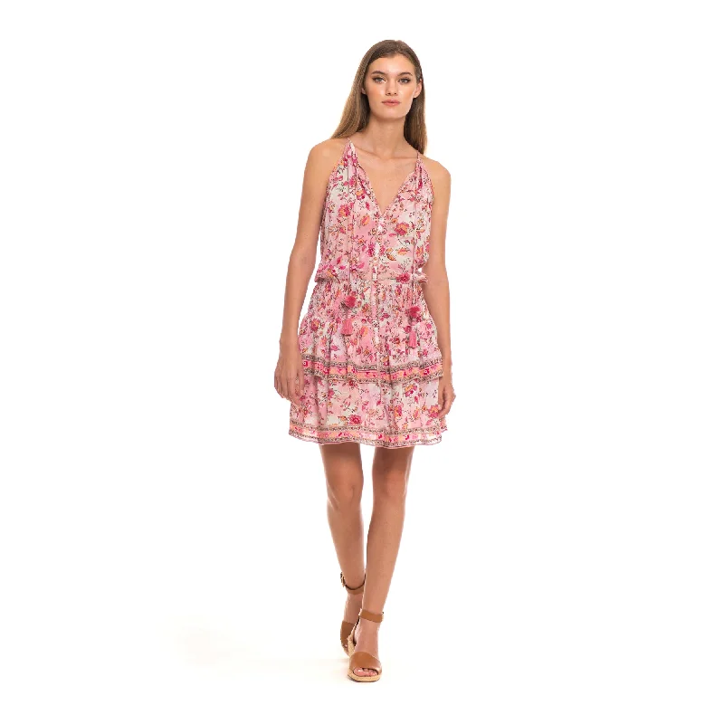 Women's Comfortable Lounge Attire Tully Pastel Dress