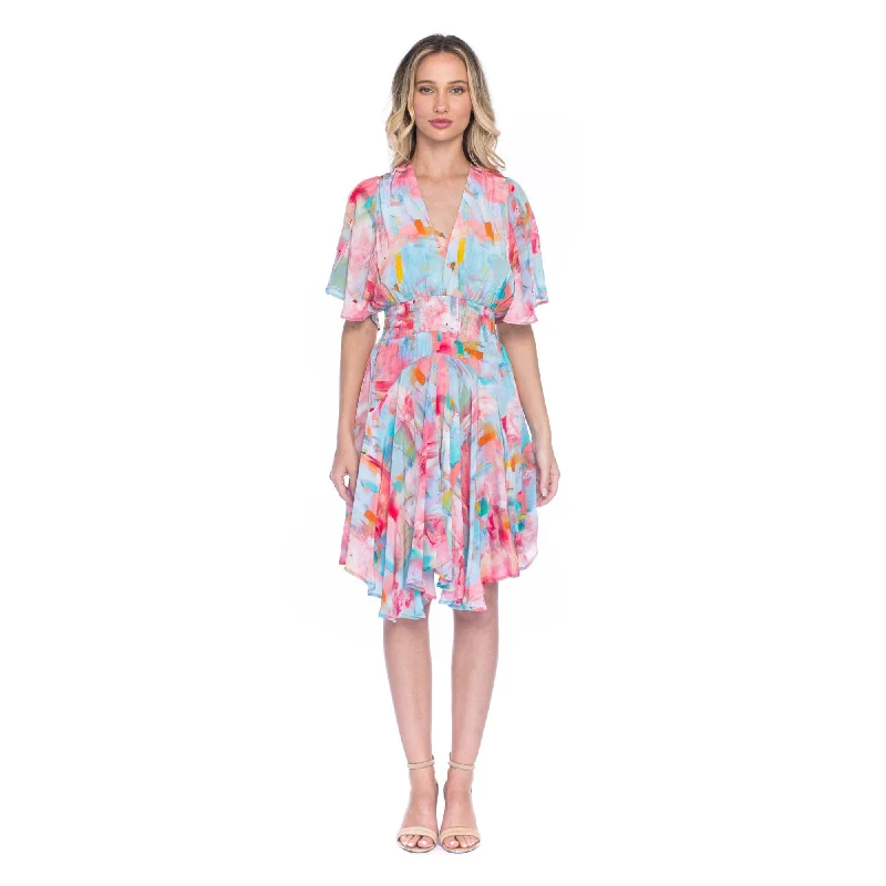 Casual Fashion for Women Diana Watercolor Dress