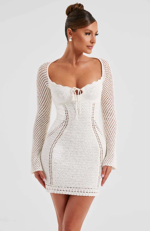 Casual Garments For Women Wardrobe Refresh Dezi Mini Dress - White