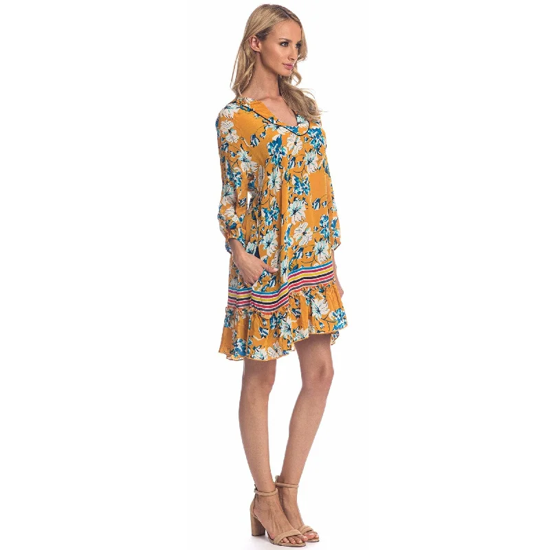 Budget-Friendly Fashion Ginger Goldenrod Dress