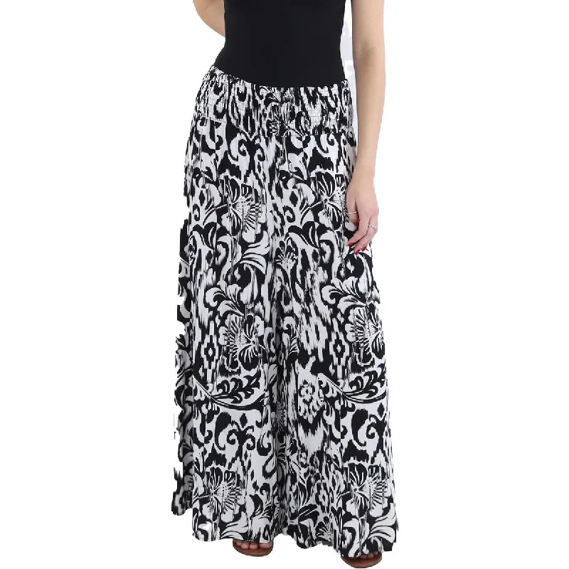 Modern Women's Apparel New Season Fashion Preview Womens Floral Print Casual Wide Leg Pants Modern Women's Apparel New Season Fashion Preview Womens Floral Print Casual Wide Leg Pants