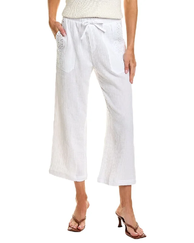 Fashionable Women's Outfit Stylish Savings Splendid Kit Gauze Pant