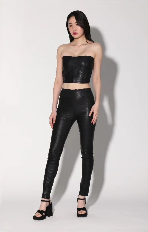 Women's Clothing For Casual Outings Last Chance Sale Raquelle Pant, Black - Stretch Leather Women's Clothing For Casual Outings Last Chance Sale Raquelle Pant, Black - Stretch Leather