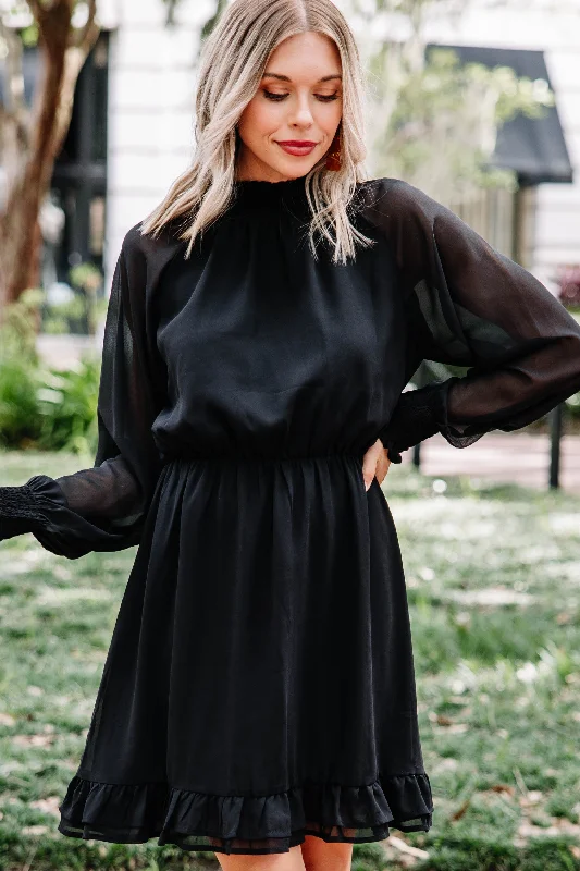 Timeless Women's Clothing Pastel Styles Always Evolving Black Dress