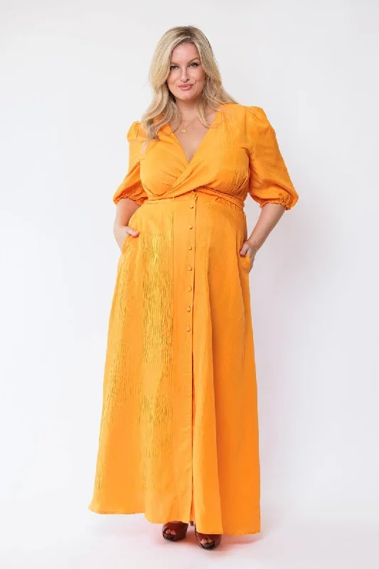 Mid - Week Surprise Riviere Dress Long Mango