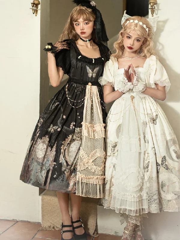 Friday Frenzy – Best Deals Of The Week Your Princess~Clock Butterfly Sweet Lolita OP Dress