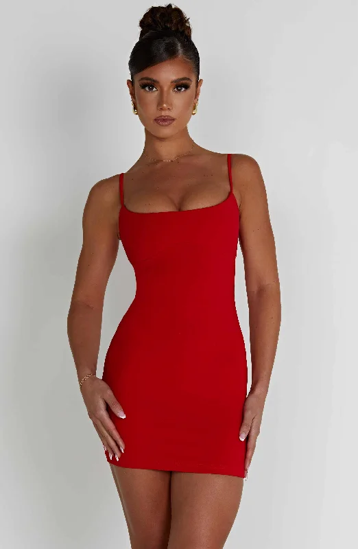 Women's Occasion Wear Apparel New Season Fashion Preview Sale Estee Mini Dress - Red Women's Occasion Wear Apparel New Season Fashion Preview Sale Estee Mini Dress - Red
