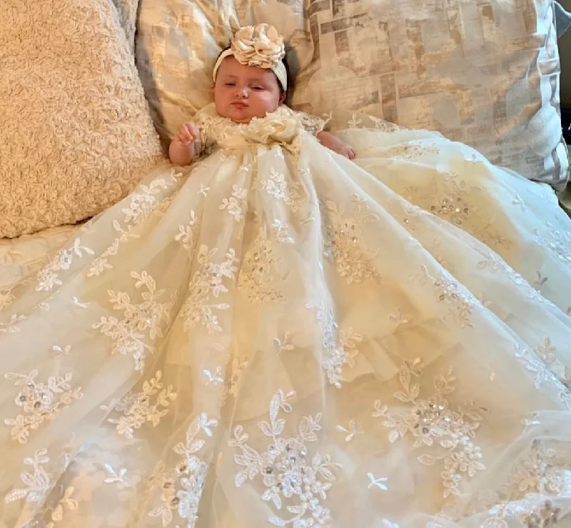 Women's Holiday Clothes Shop Our Looks Custom Couture Ivory Gown
