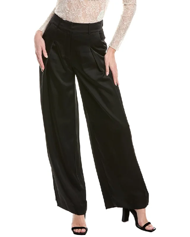 Modern Women's Apparel Chic Casual Style SIMKHAI Mercer Pleated Pant