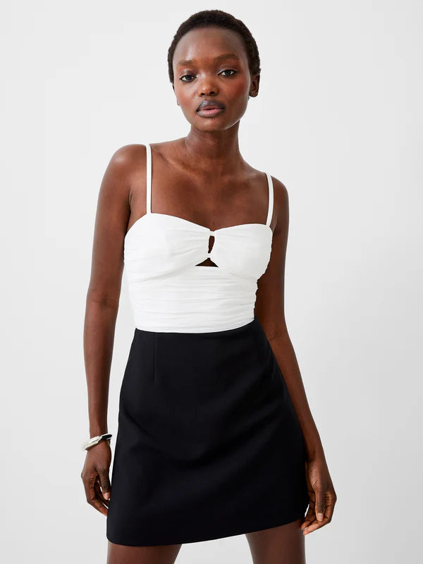 Affordable Trendy Clothes For Women Tropical Island - Inspired Attire STRAPPY TULLE MIDI DRESS