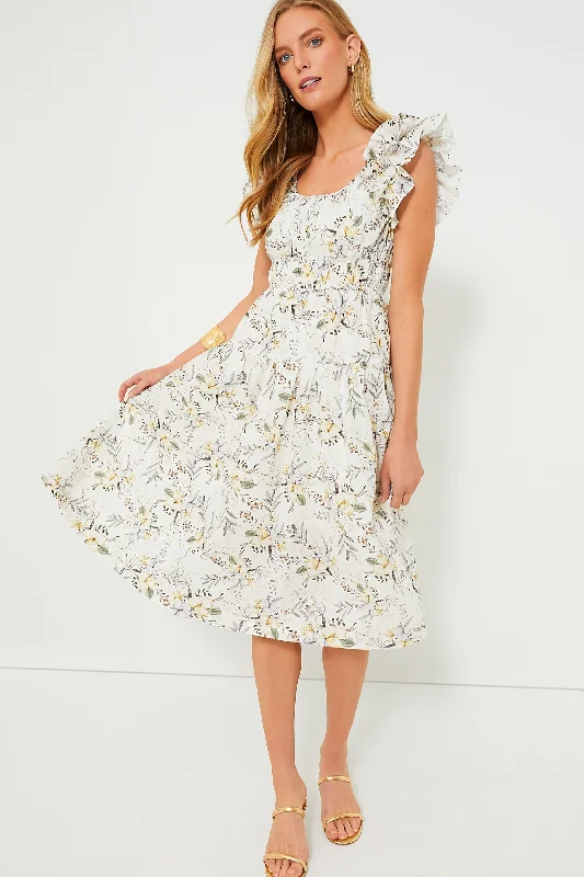 Women's Trendy Garments Don't Miss Out Sage Multi Mindy Midi Dress