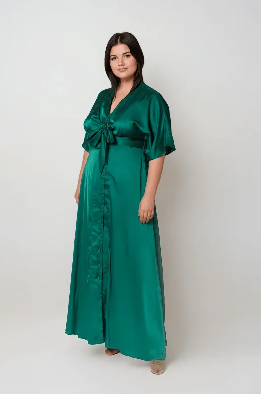 Early Bird Offer Angelika Dress Emerald