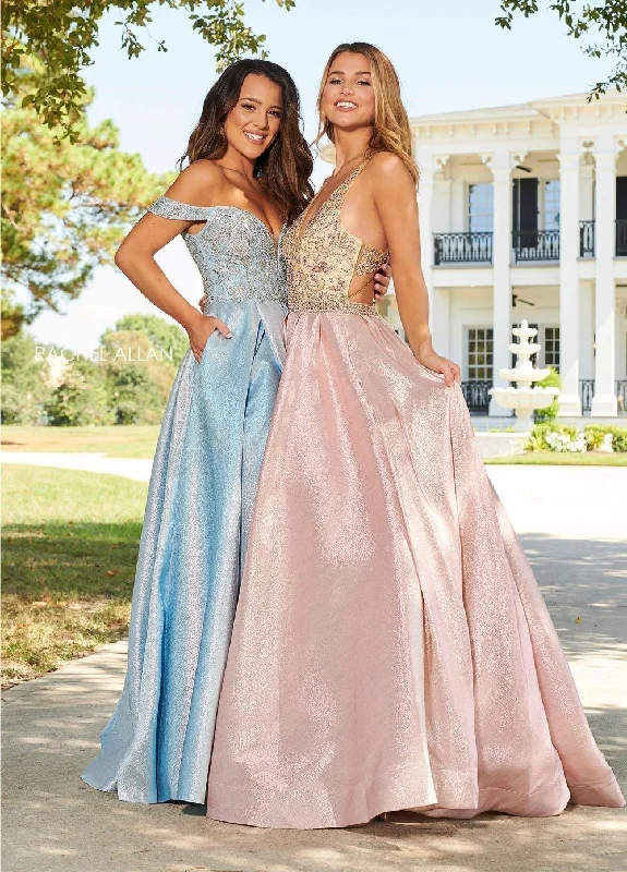 Women's Vintage-Inspired Clothing Budget Friendly Fashion Rachel Allan Sexy Long Prom Dress