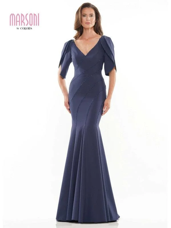 Women's Clothes For Work Vintage Elegance Marsoni Long Mother of the Bride Gown 1160