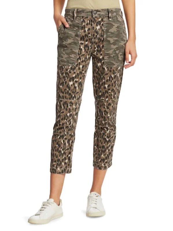Modern Women's Outfit Spring Fashion The Clean Weslan Utility Pant In Multicolor