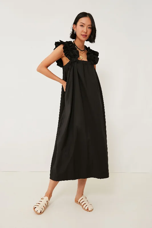Vintage Clothing For Women Shop Sales Black Maya Maxi Dress