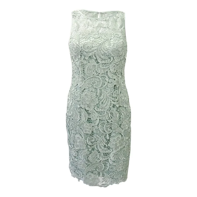 Women's Party Clothes Exclusive Sale Adrianna Papell Women's Sleeveless Lace Sheath Dress