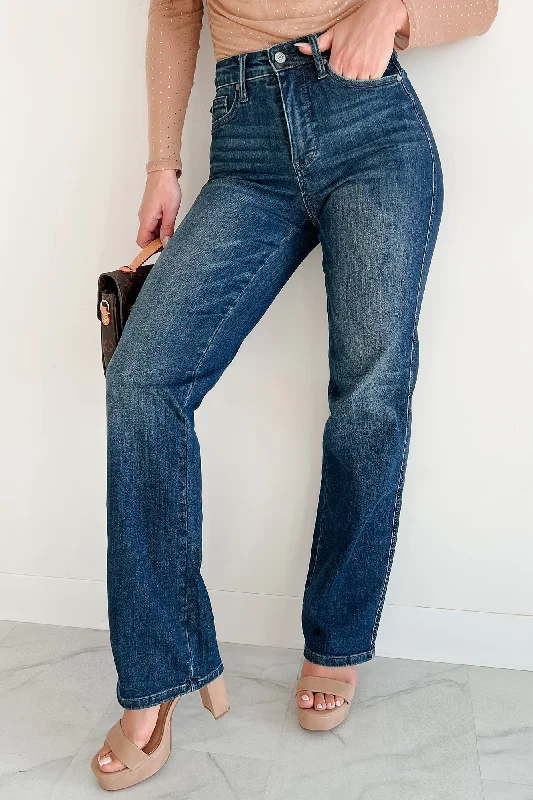 Women's Athletic Outfit Your Timeless Wardrobe Awaits Carlyle Mid Rise Tummy Control Judy Blue Straight Leg Jeans (Dark) Women's Athletic Outfit Your Timeless Wardrobe Awaits Carlyle Mid Rise Tummy Control Judy Blue Straight Leg Jeans (Dark)