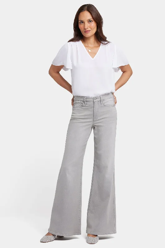 Women's Office Outfit Fashion Sale Mia Palazzo Jeans - Grenada Mist