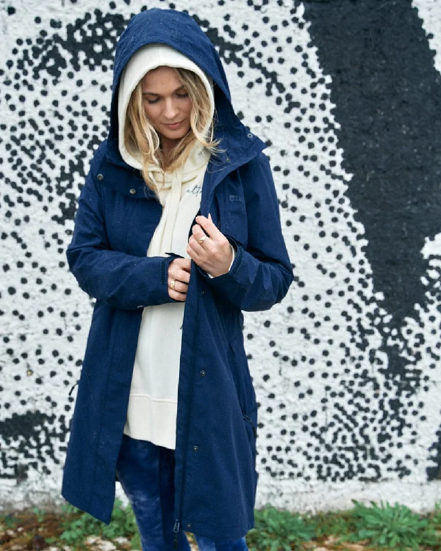 Classic Women's Apparel Clearance Event North West - Womens Waterproof Jacket - Blue Classic Women's Apparel Clearance Event North West - Womens Waterproof Jacket - Blue