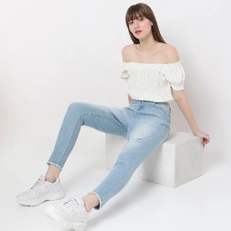 Women's Date Night Outfit Disco - Inspired Retro Dance Look Skinny Fit High Rise Jeans Women's Date Night Outfit Disco - Inspired Retro Dance Look Skinny Fit High Rise Jeans