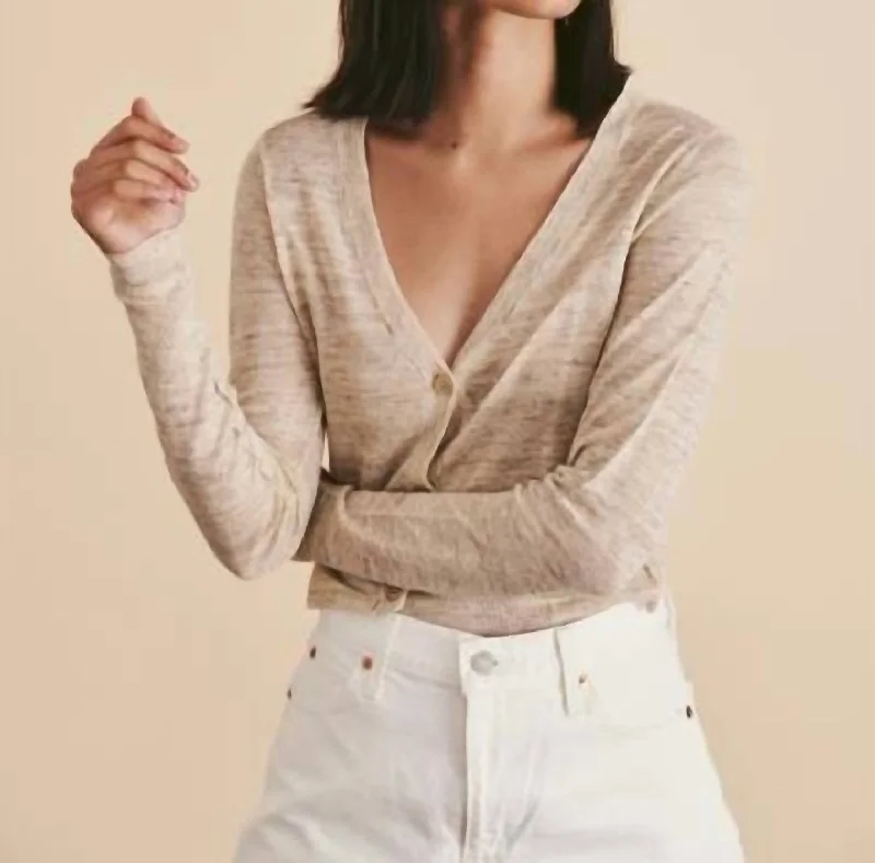 Elegant Clothing For Women Fashion Essentials Medina Knit Sweater In Driftwood